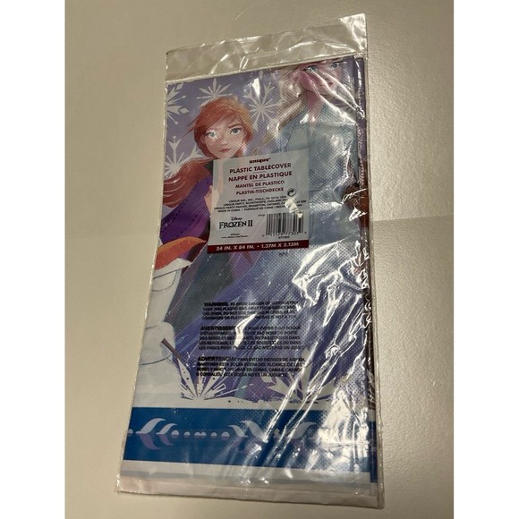 Frozen 2 Party Supplies Happy Birthday Bundle Decor Cups Tablecover Napkins Bags - Picture 9 of 12